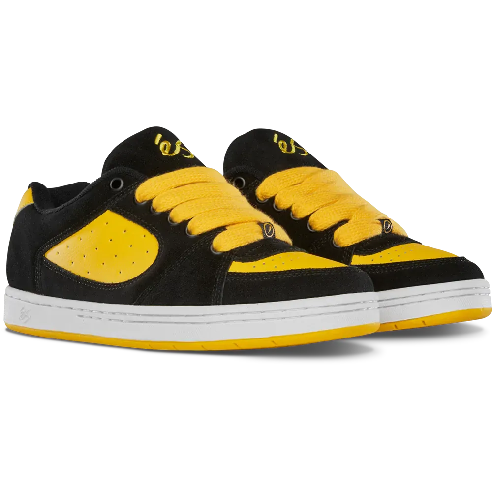 s-accel-chaussures-de-skate-noir-jaune-louie-jones image 5