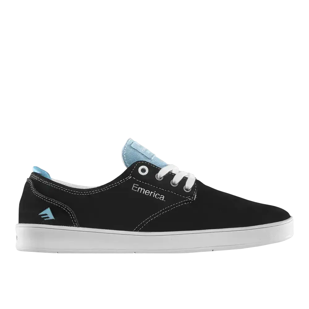 emerica-romero-laced-chaussure-skate-black-light-blue image 1