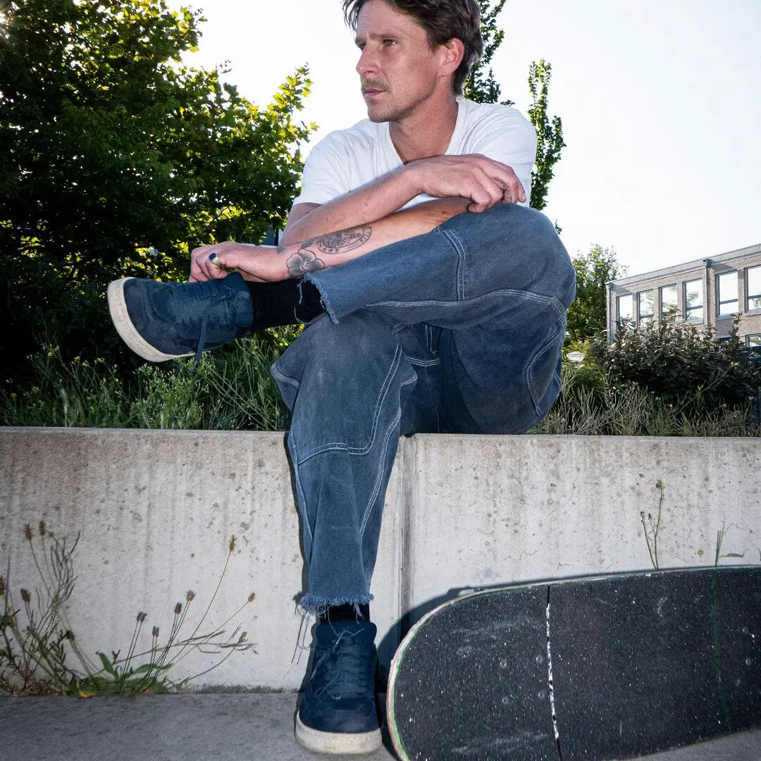 etnies-snake-chaussures-de-skate-chunky-bleu-marine-su-de-cordura image 8