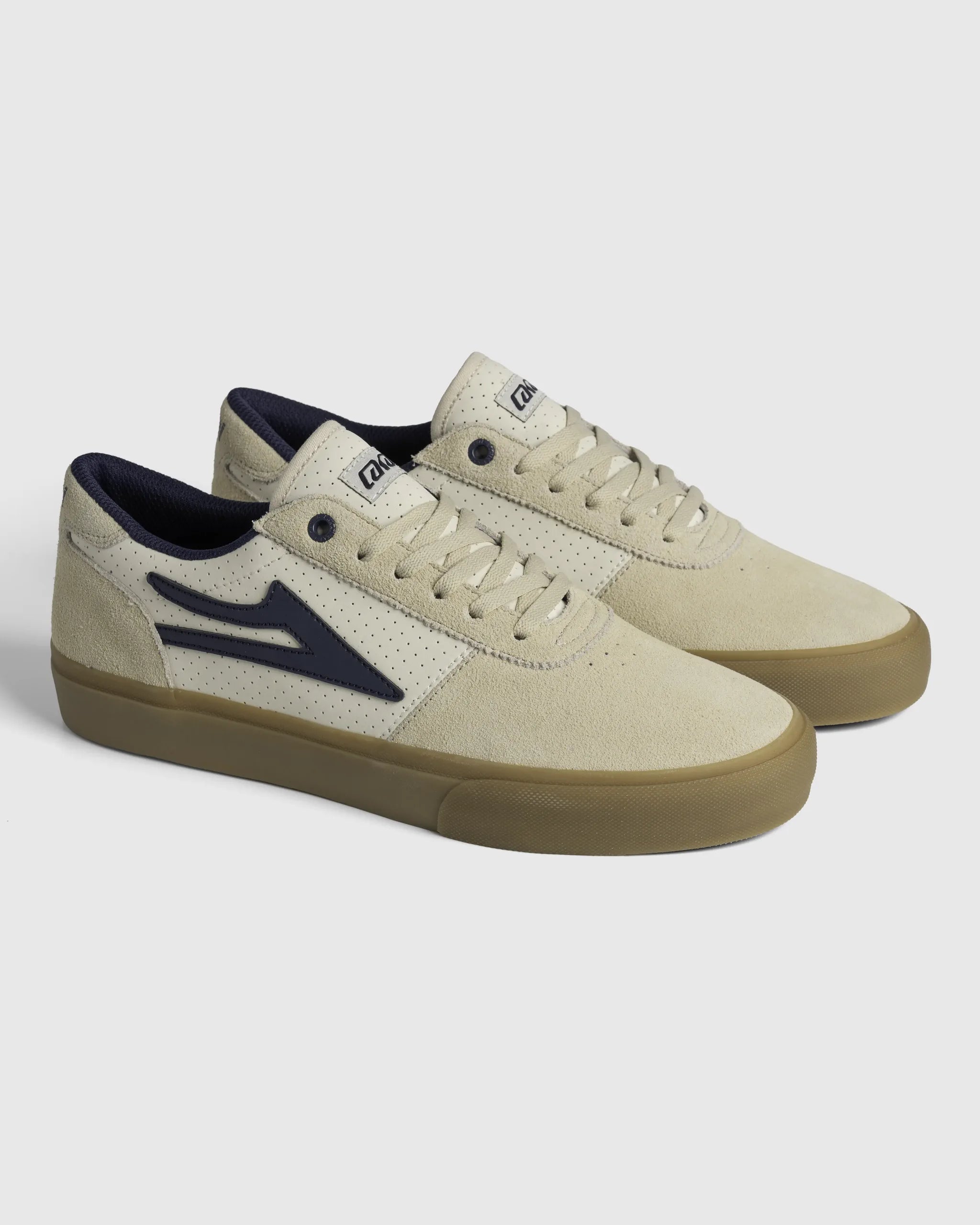 lakai-manchester-elite-chaussures-de-skate-whisper-white-suede-navy image 2