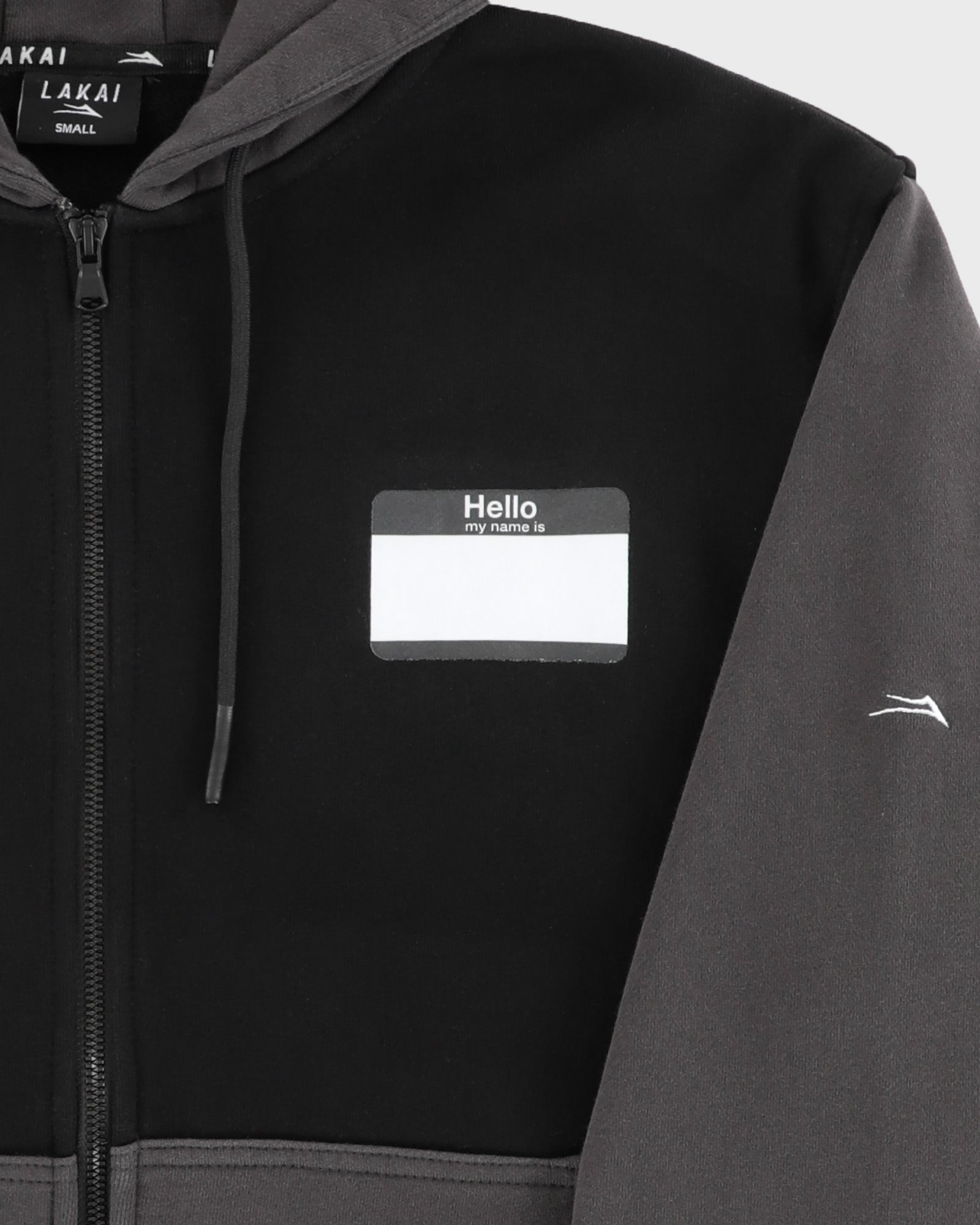 lakai-hello-my-name-is-zip-hoodie-noir image 6