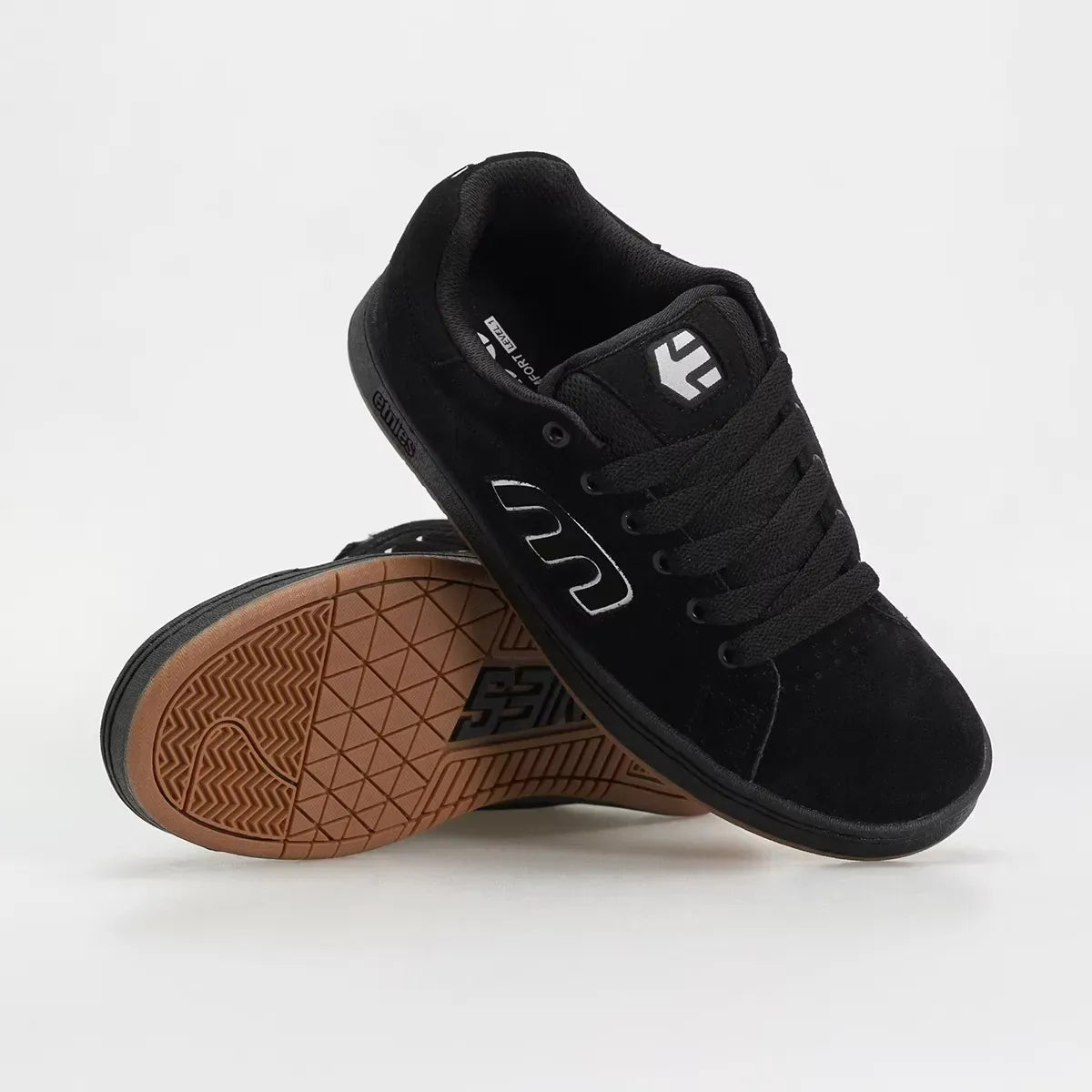 etnies-callicut-chaussure-skate-homme-noir-blanc image 2