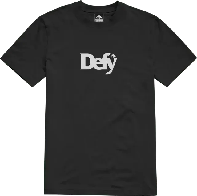 emerica-defy-tee-t-shirt-skate-noir-coton-classic-fit image 1