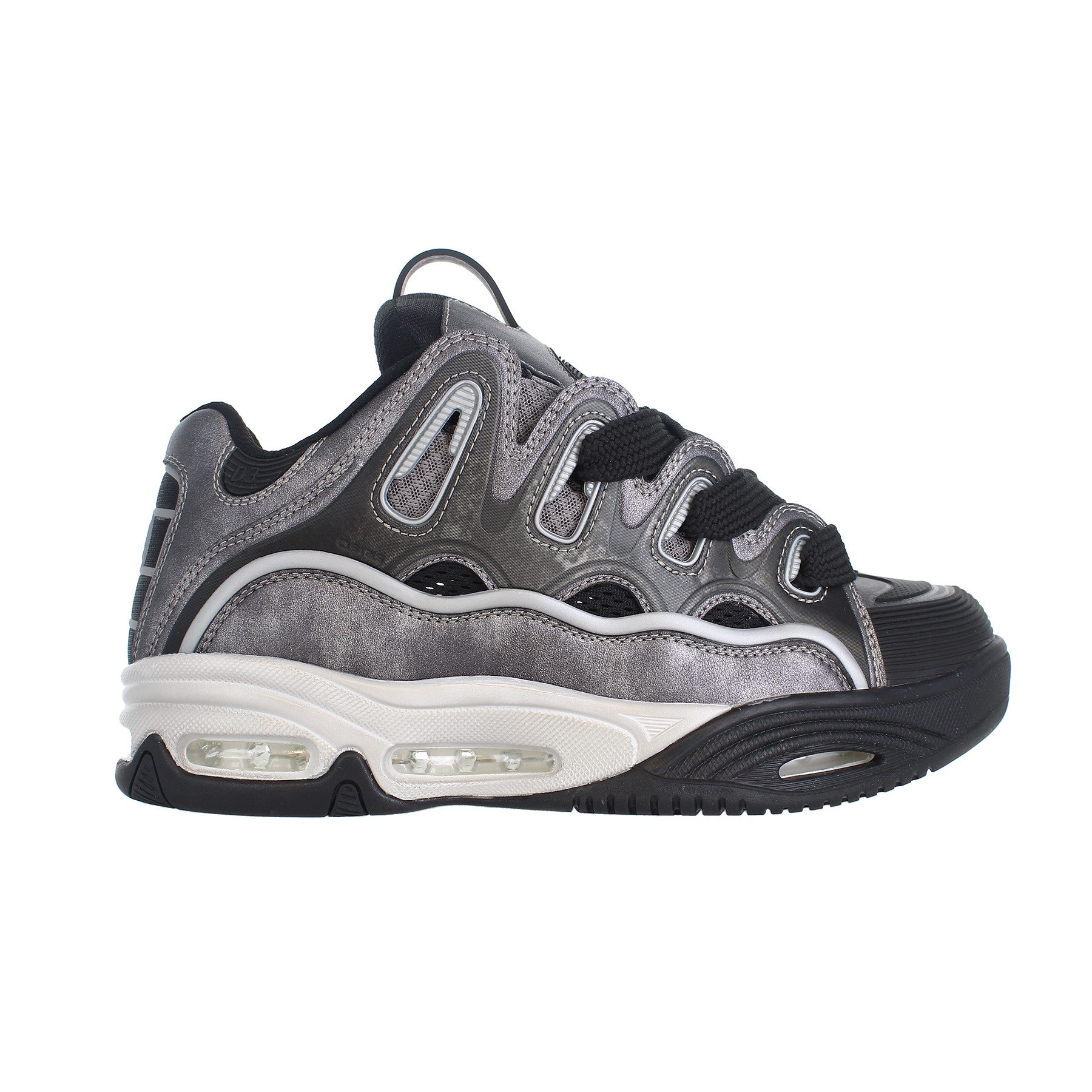 osiris-d3-2001-sneakers-skate-homme-grey-black-white image 1