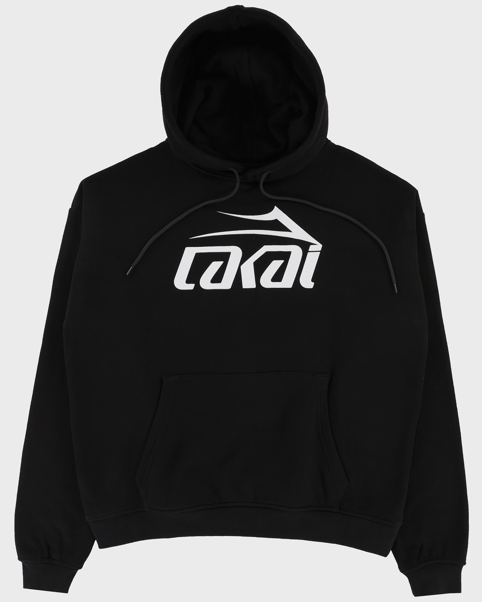 lakai-logo-sweat-capuche-pullover-noir image 1