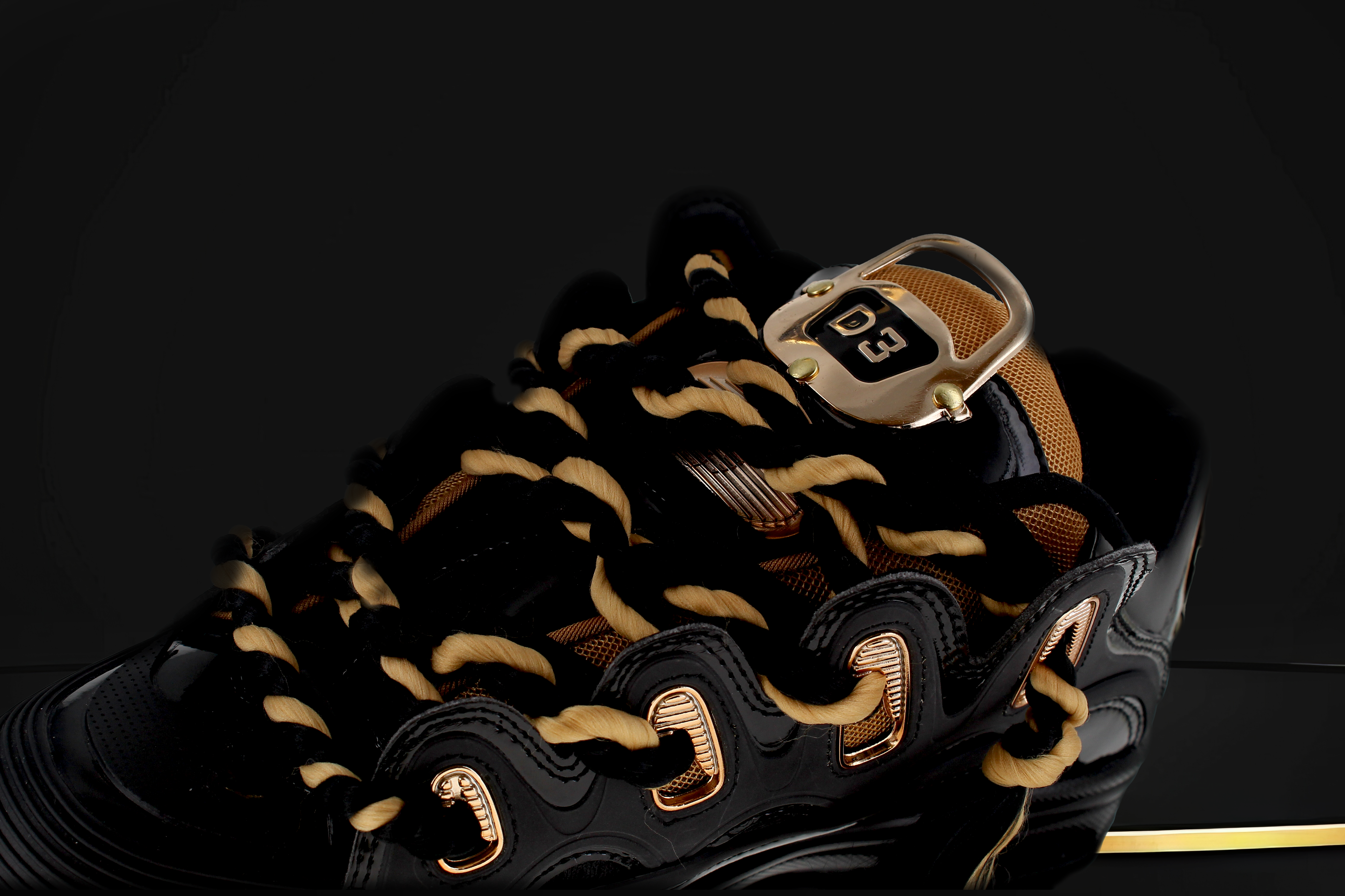 osiris-d3-2001-25-years-sneakers-skate-homme-black-gold image 7