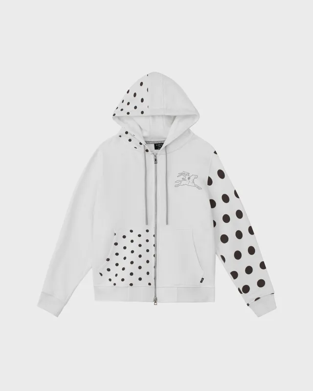 lakai-polka-zip-up-hoodie-white image 1