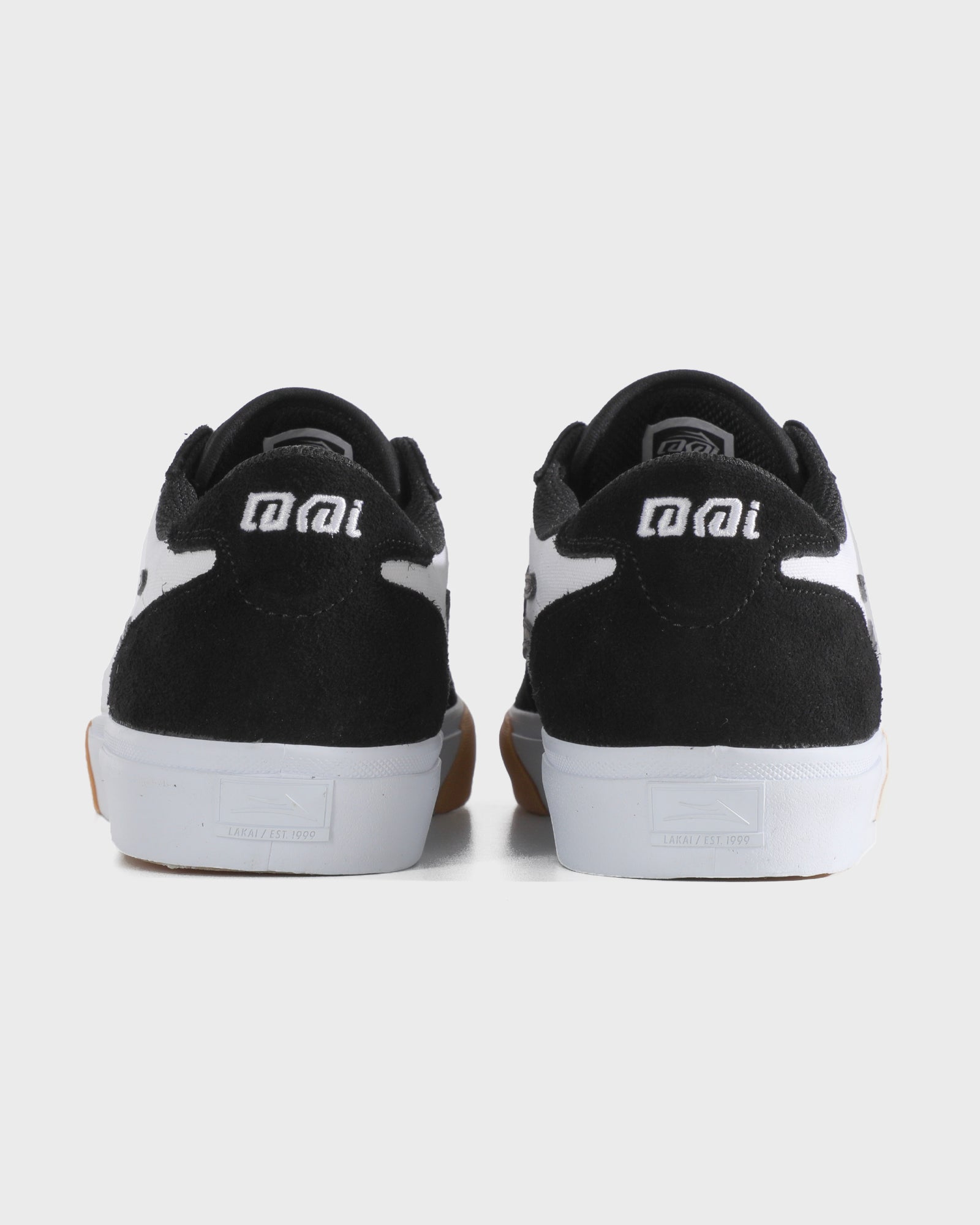 lakai-manchester-chaussures-de-skate-noir-blanc-gum-toe image 2