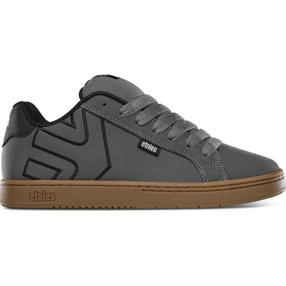 etnies-fader-chaussures-de-skate-gris-fonc-noir image 1