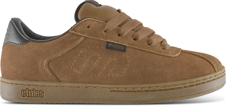 etnies-scam-chaussure-skate-heritage-marron-gomme image 1