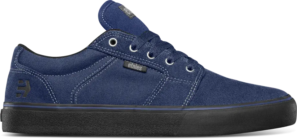 etnies-barge-ls-chaussures-skate-indigo-raw image 1
