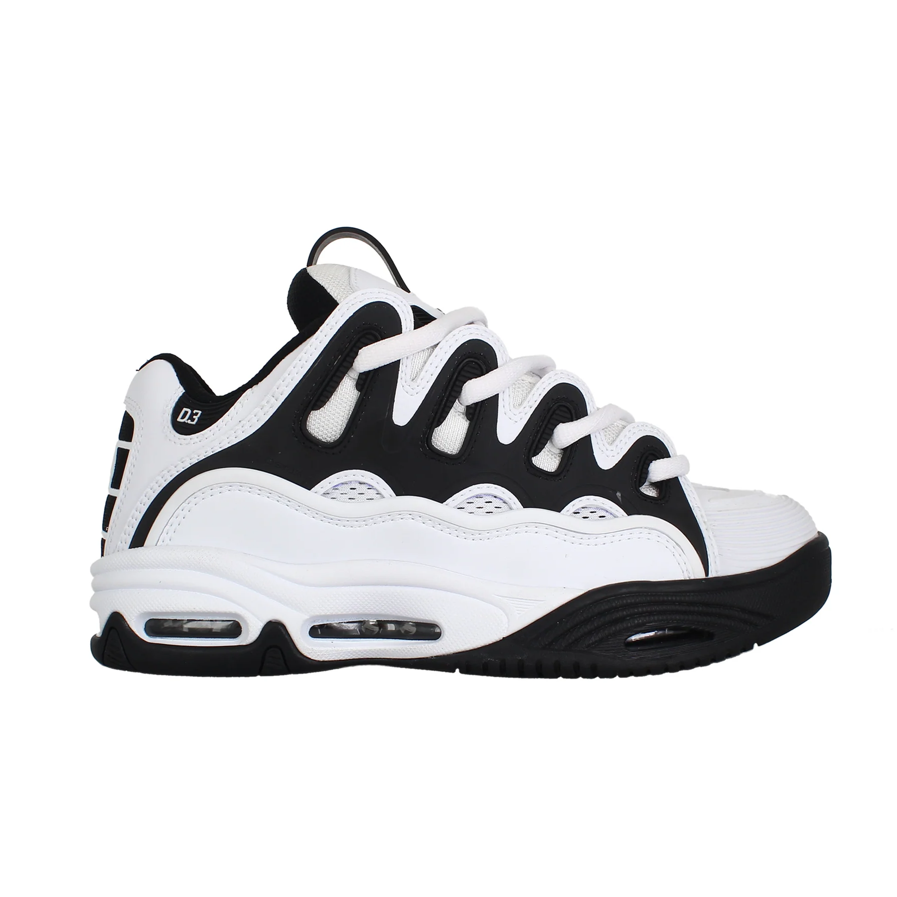 osiris-d3-2001-sneakers-skate-blanc-blanc-noir image 1
