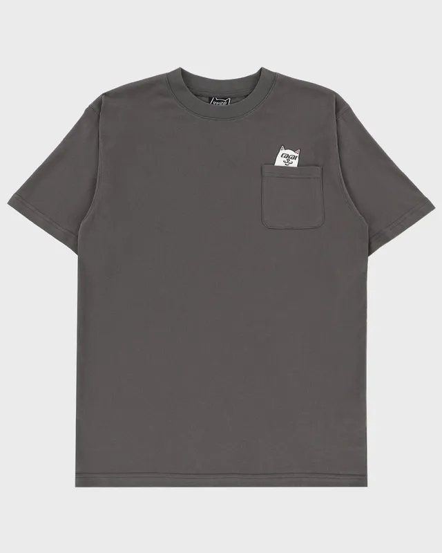 lakai-x-ripndip-lord-nerm-pocket-tee-t-shirt-gris-fonc image 1