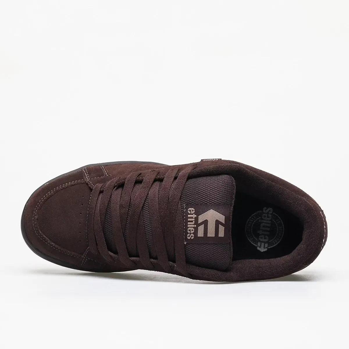 etnies-kingpin-chaussures-skate-brown-black-tan image 4