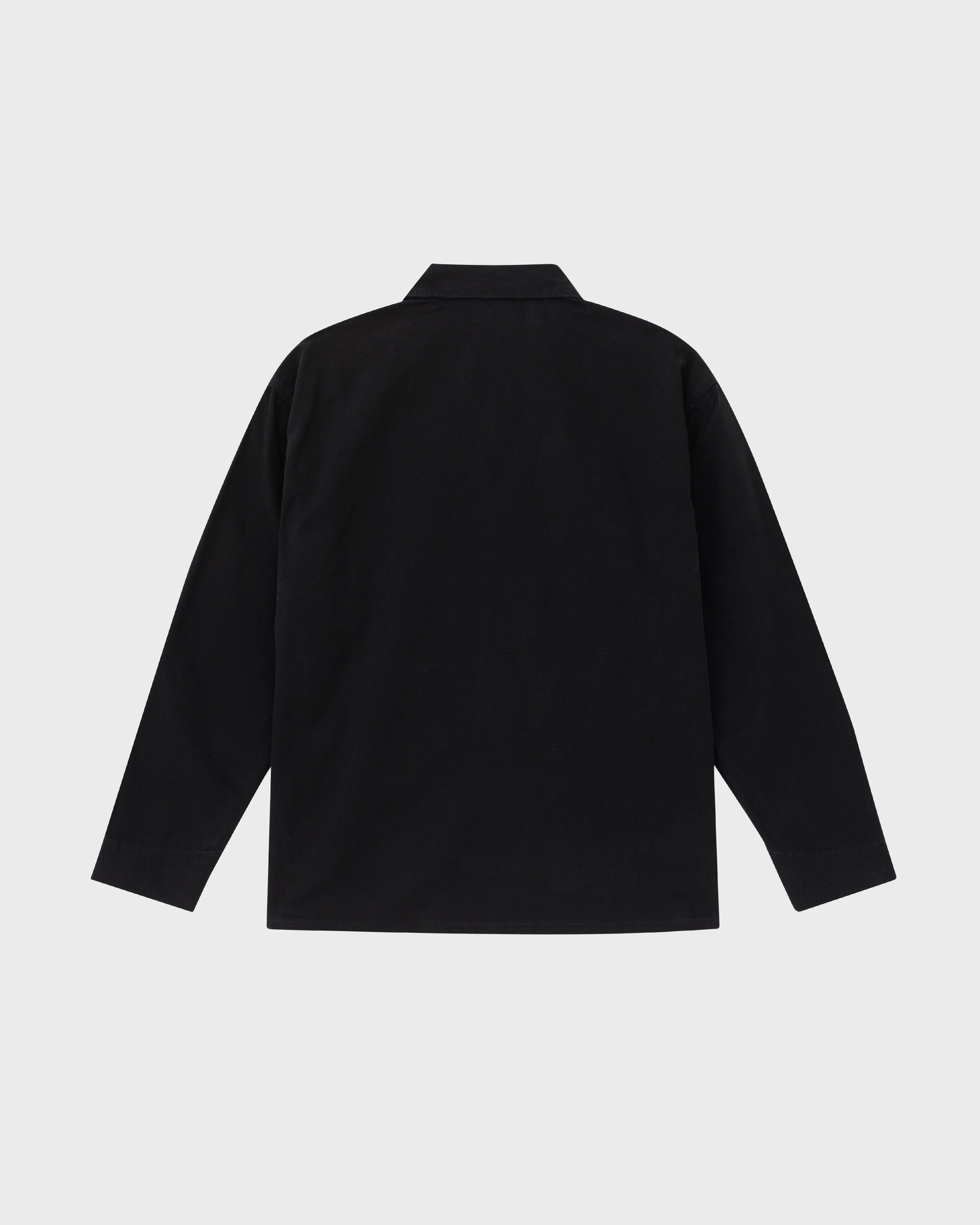 lakai-moleskin-chore-coat-black image 2
