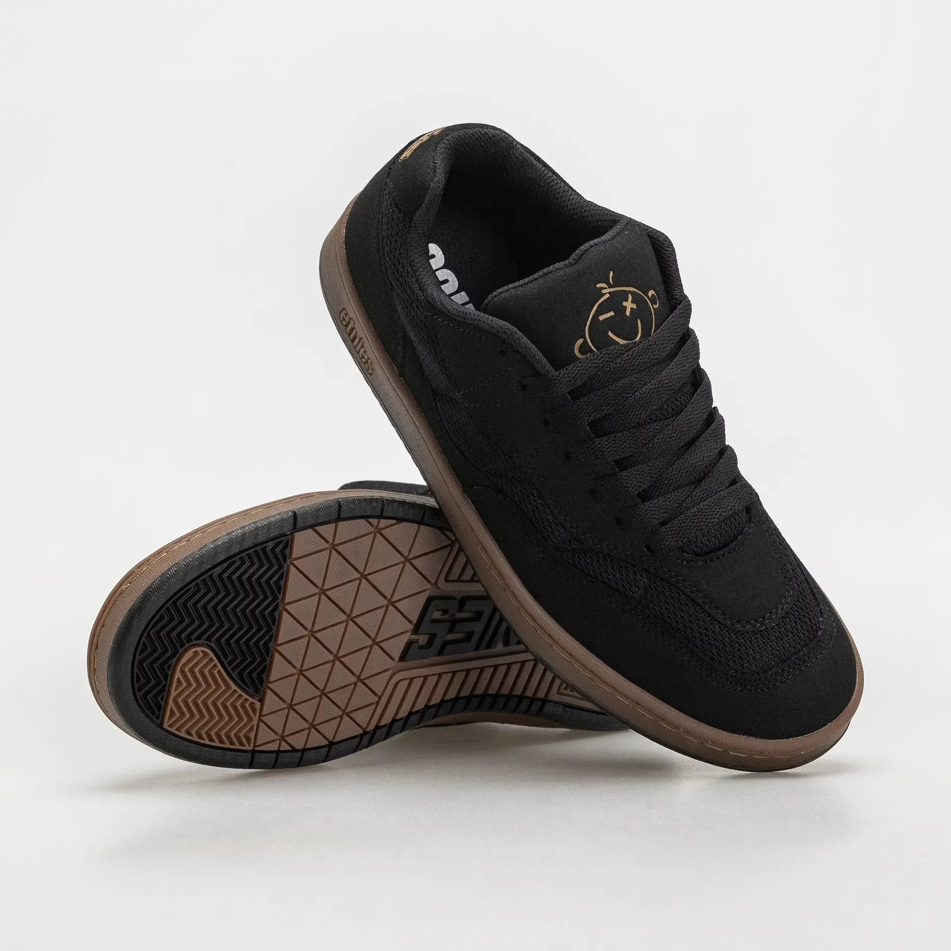 etnies-snake-chaussures-de-skate-noir-gomme-vegan image 2