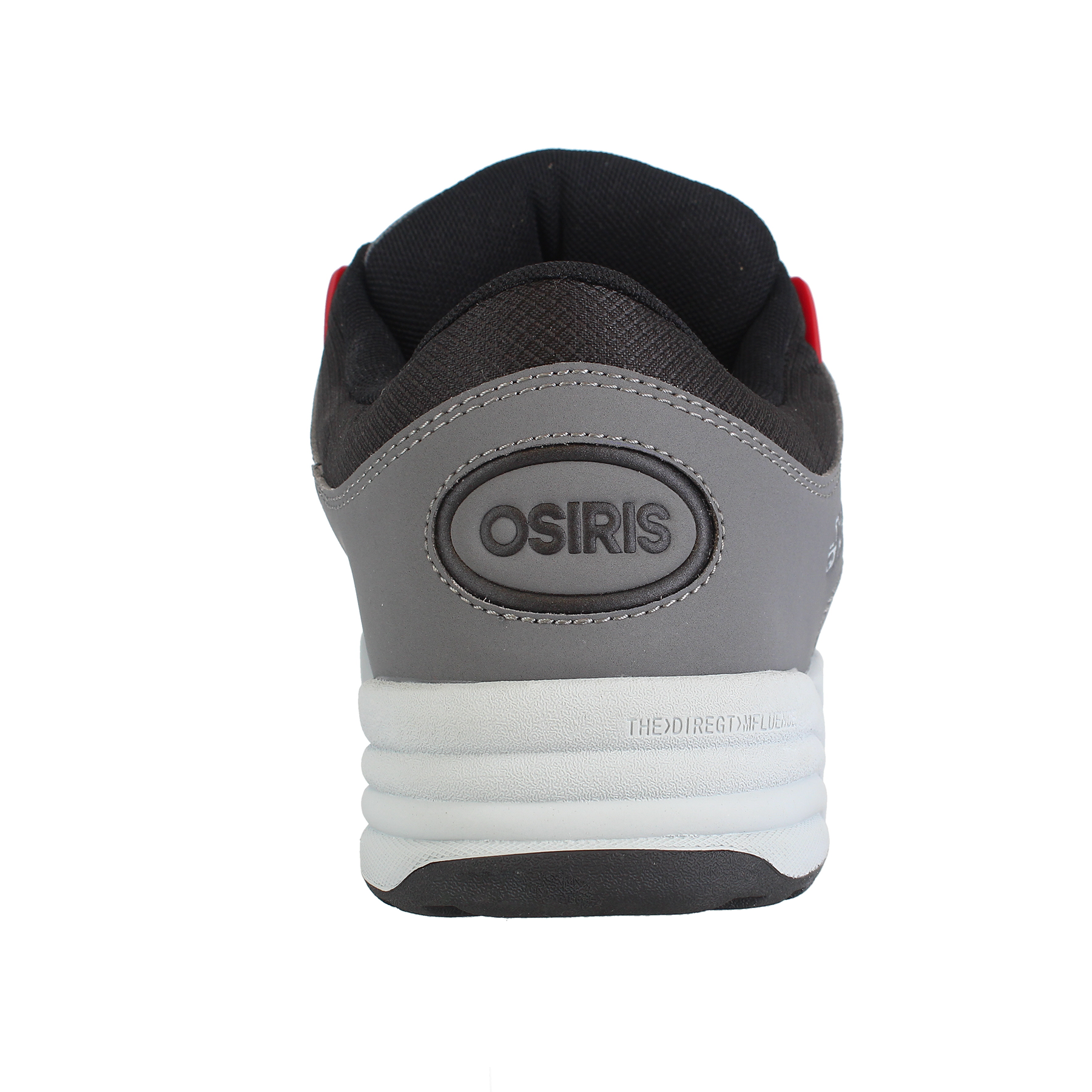 osiris-flux-sneakers-skate-charcoal-black-red image 3