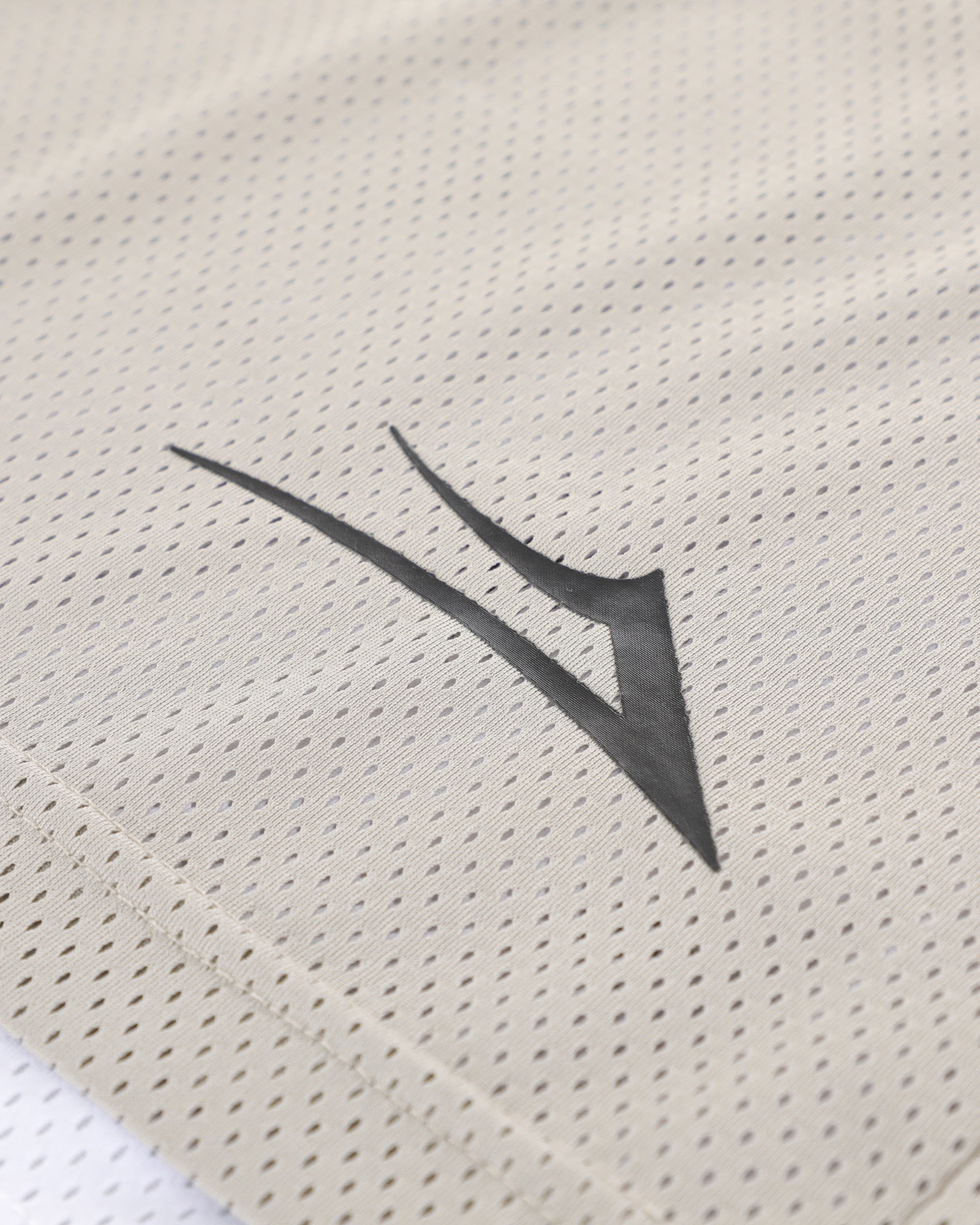 lakai-double-layer-gym-short-short-skate-argent-blanc-mesh image 6