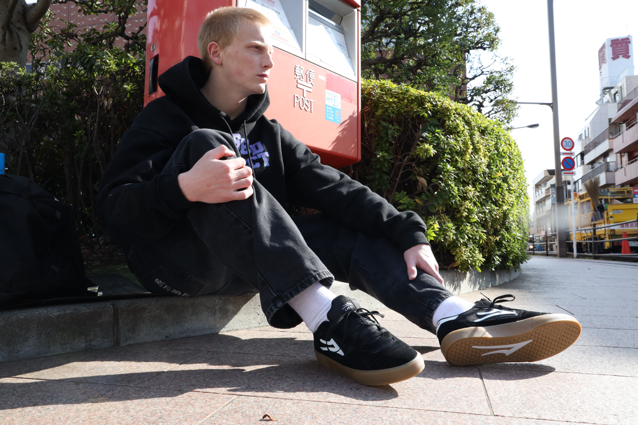 lakai-cambridge-chaussures-skate-black-gum-suede image 8