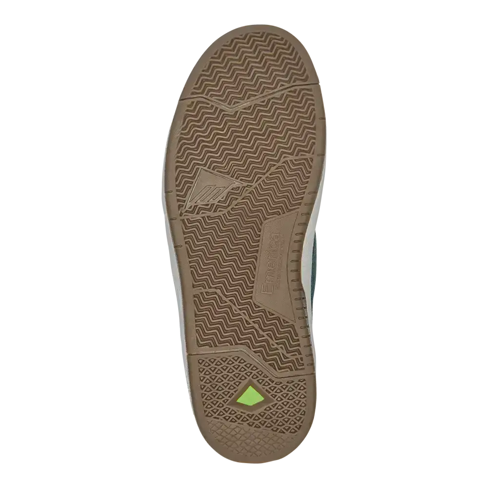 emerica-ksl-iii-chaussures-skate-hunter-green-hairy-suede image 4