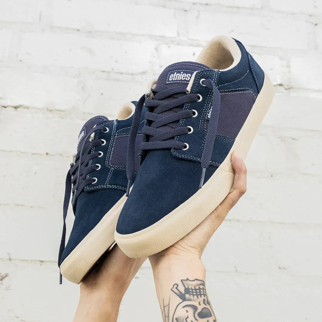 etnies-barge-ls-chaussures-skate-blue-navy image 5