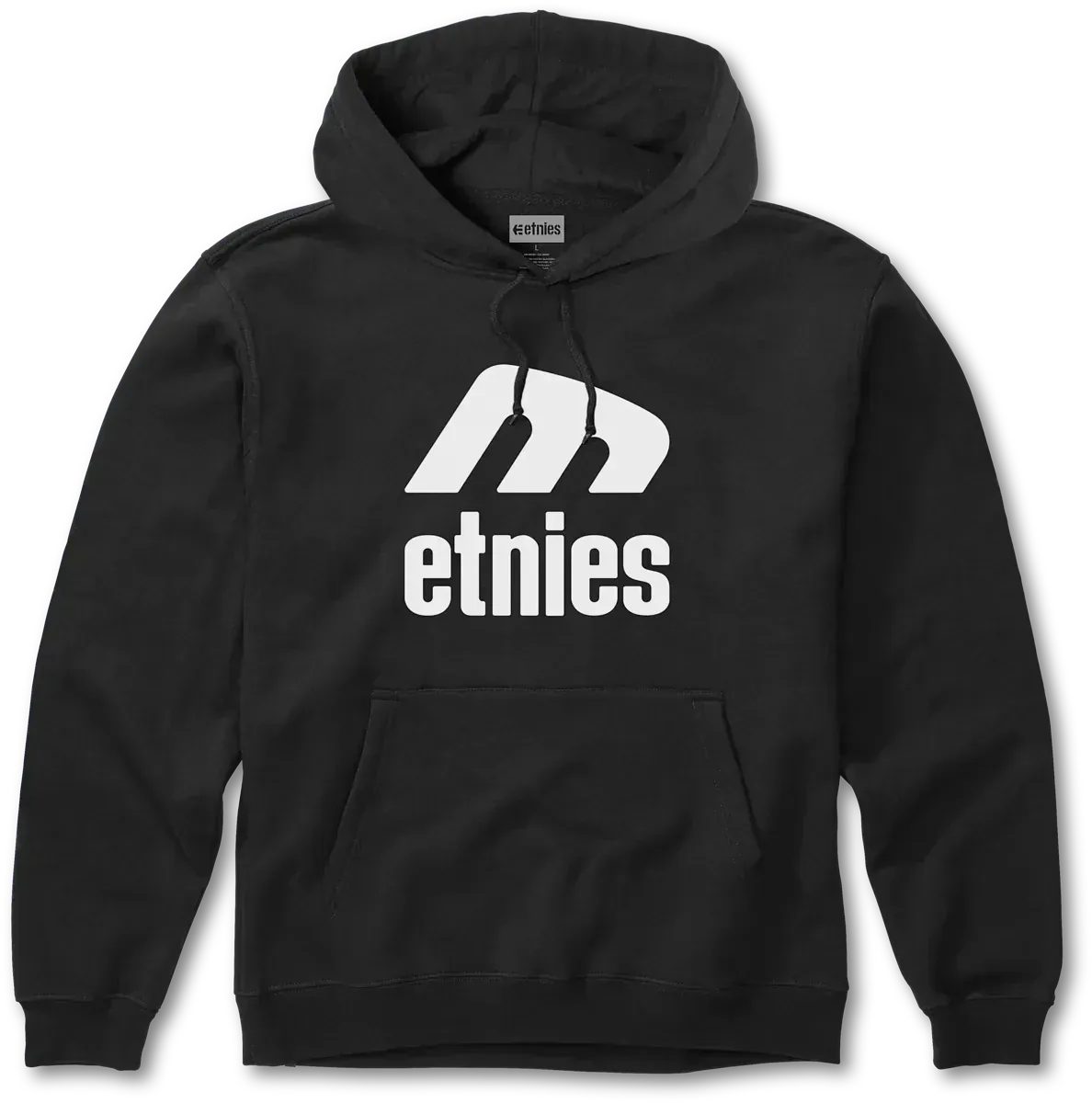 etnies-icon-e-kids-pullover-sweat-enfant-black-white image 1