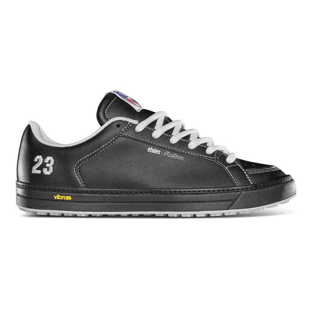 etnies-sal-23-x-malbon-chaussure-black-white image 1