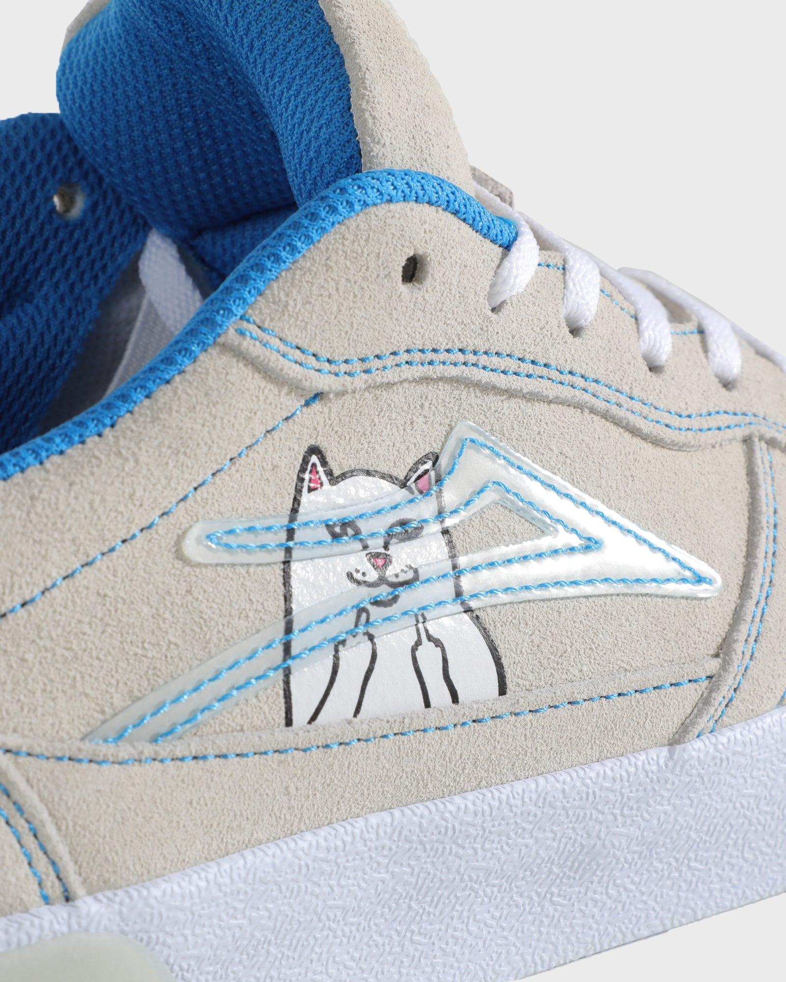 lakai-cambridge-x-ripndip-lord-nermal-chaussures-de-skate-gris image 3