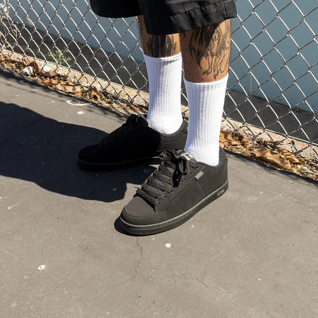etnies-kingpin-chaussures-skate-90s-black-dirty-wash image 7