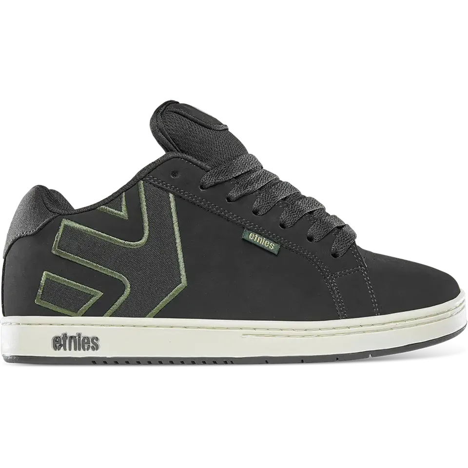 etnies-fader-chaussures-de-skate-noir-vert image 1