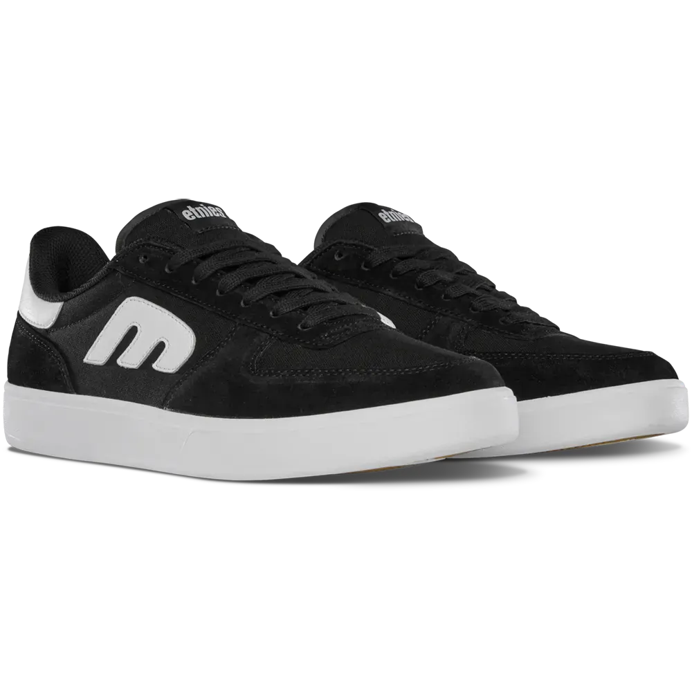 etnies-emerson-chaussures-skate-noir-blanc-su-de image 5