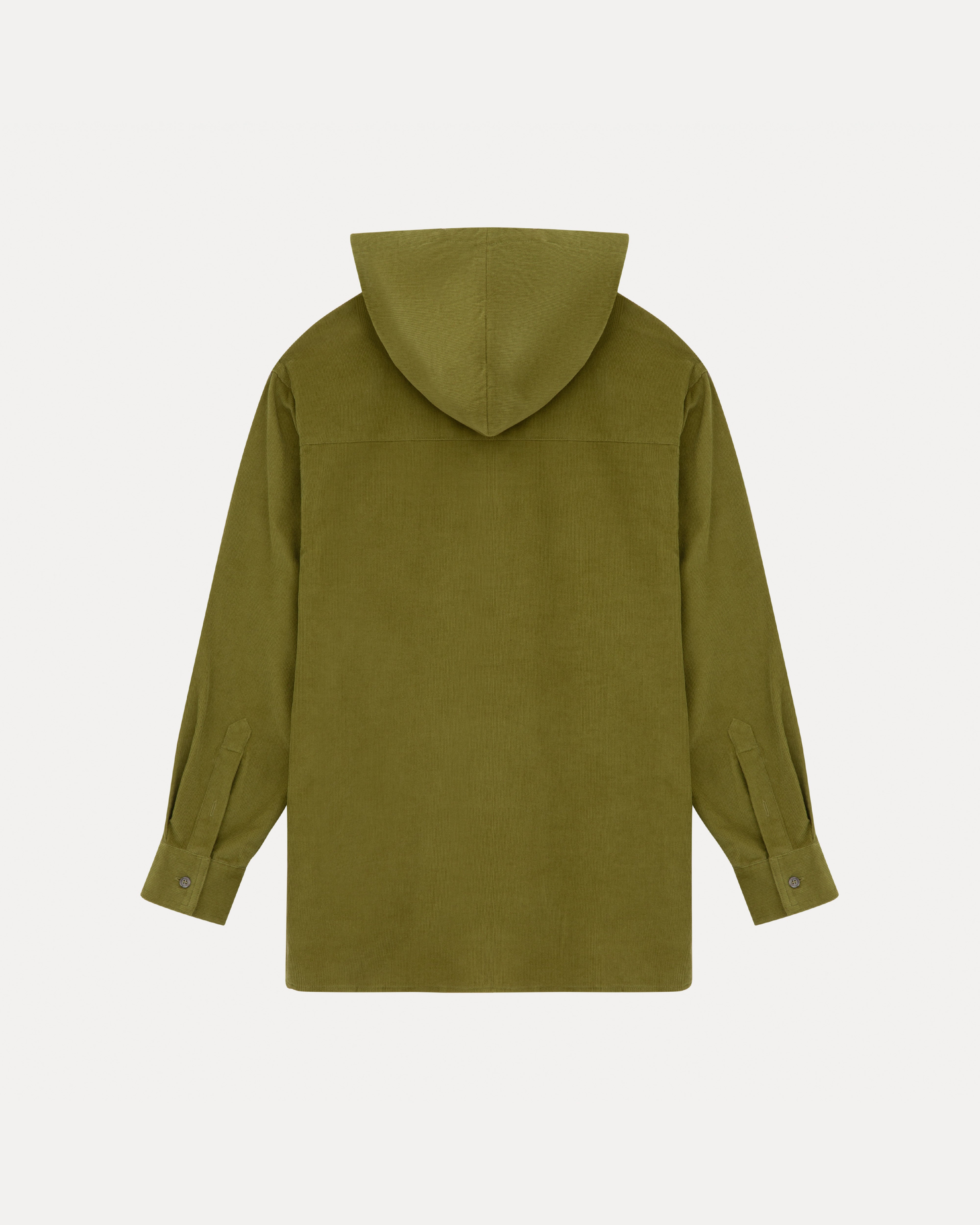 lakai-chemise-velours-capuche-cypress image 2