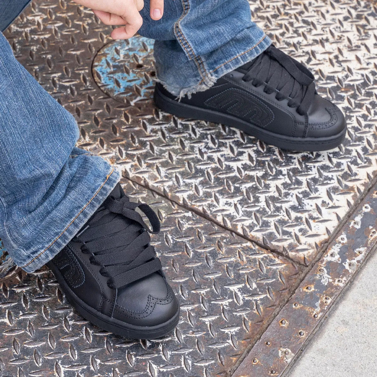 etnies-kingpin-wt-chaussure-skate-black-black-puffy image 3