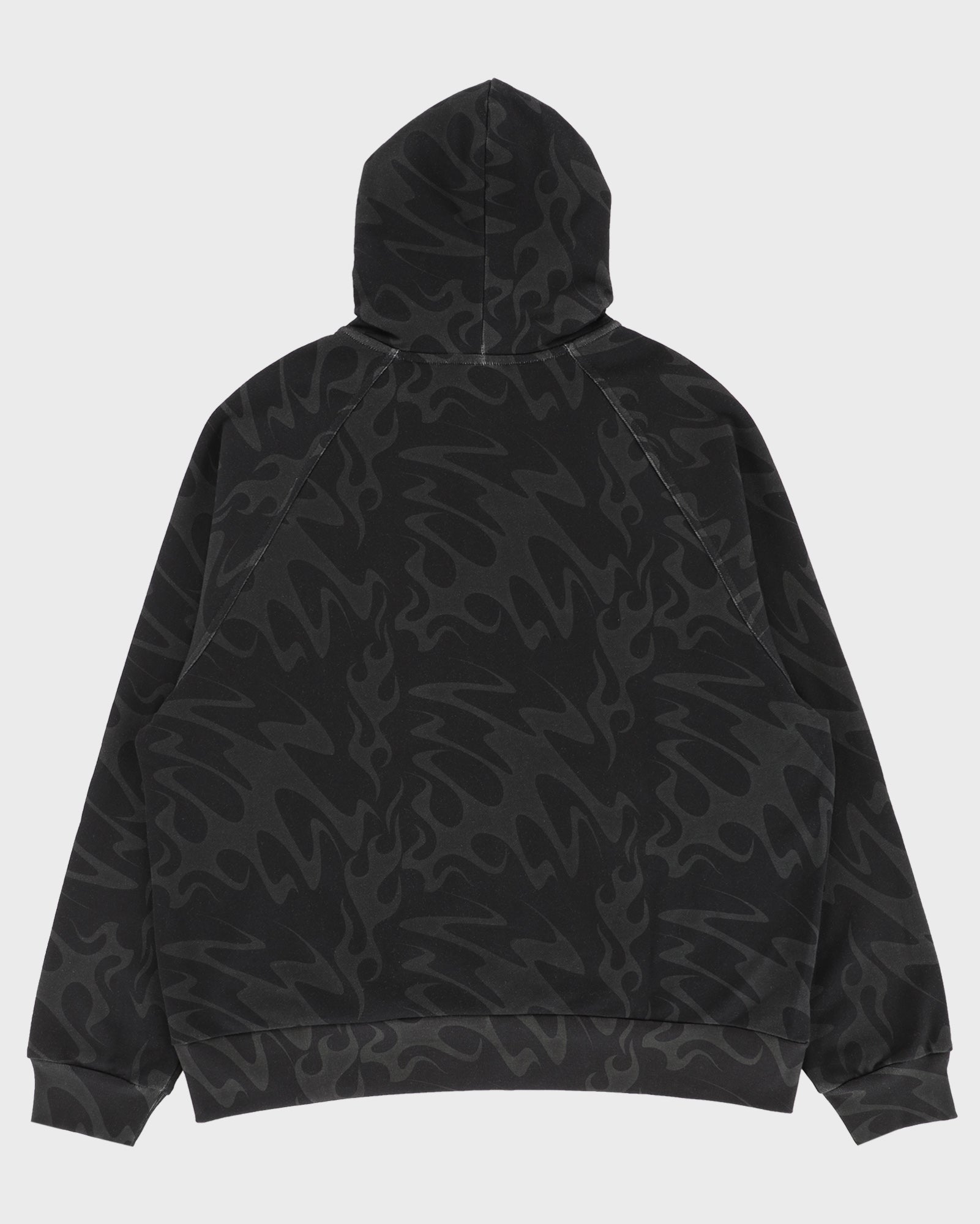 lakai-x-ripndip-flame-zipper-hoodie-gris-fonc image 3