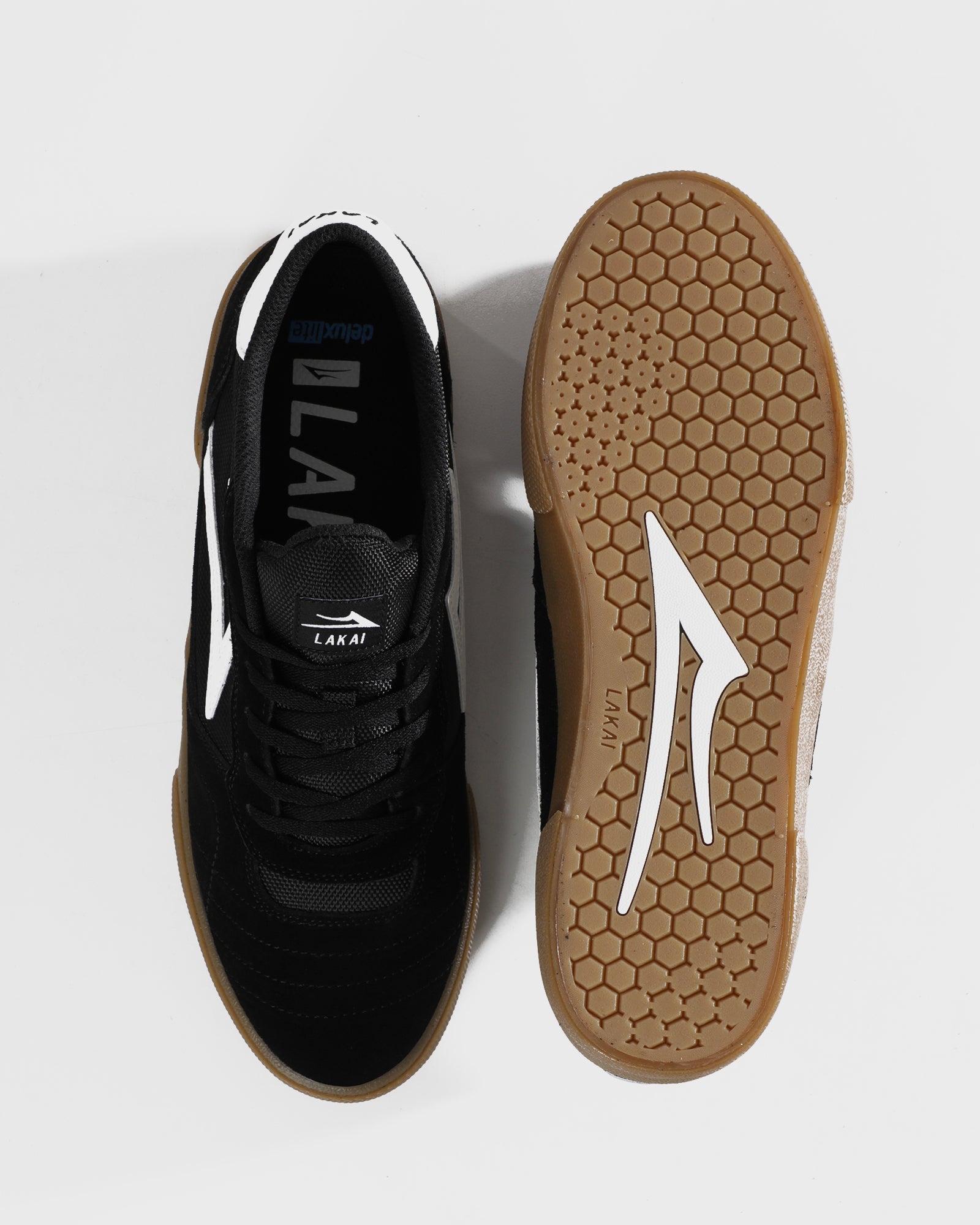 lakai-cambridge-chaussures-skate-black-gum-suede image 3
