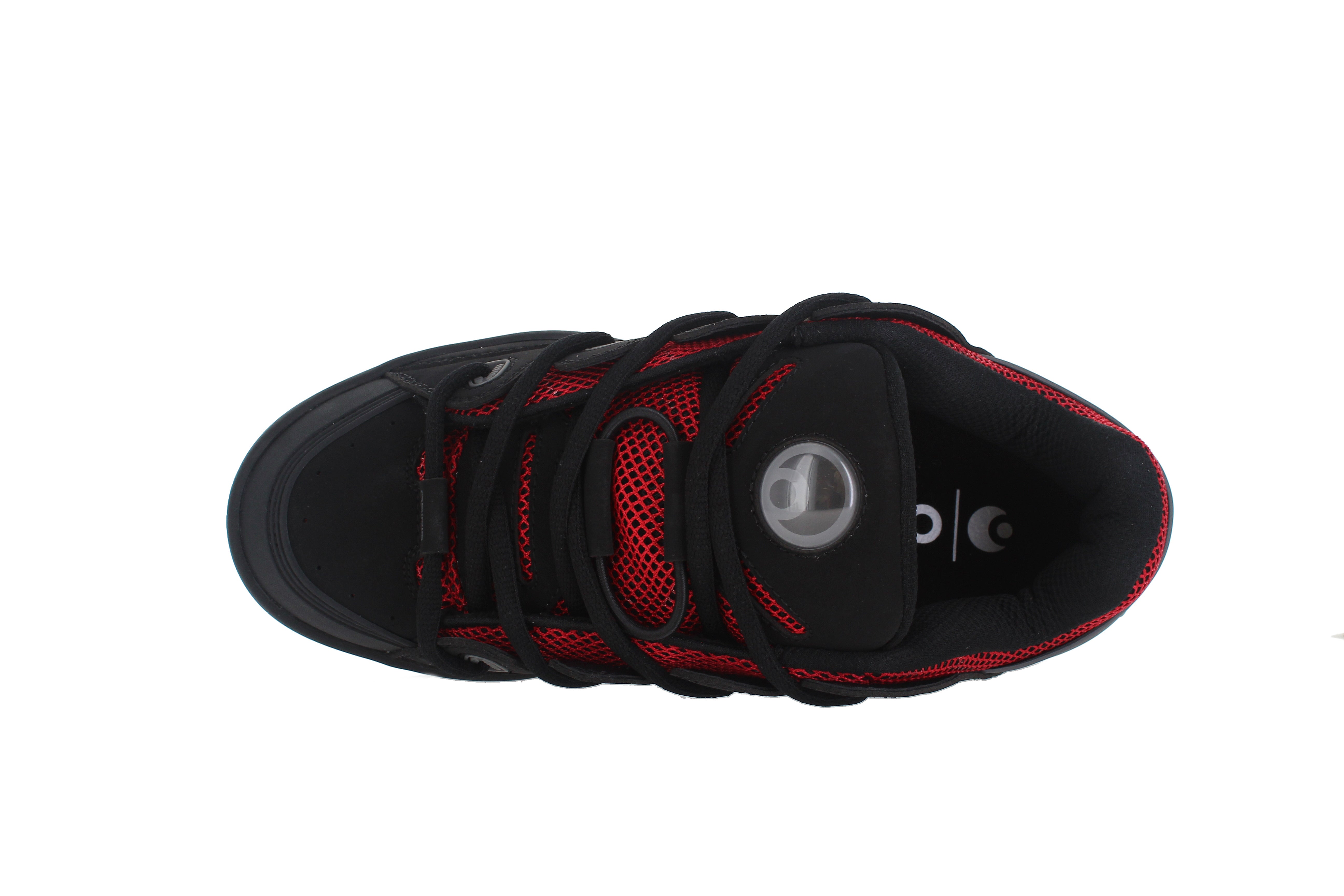 osiris-d3-og-sneakers-skate-black-grey-red image 4