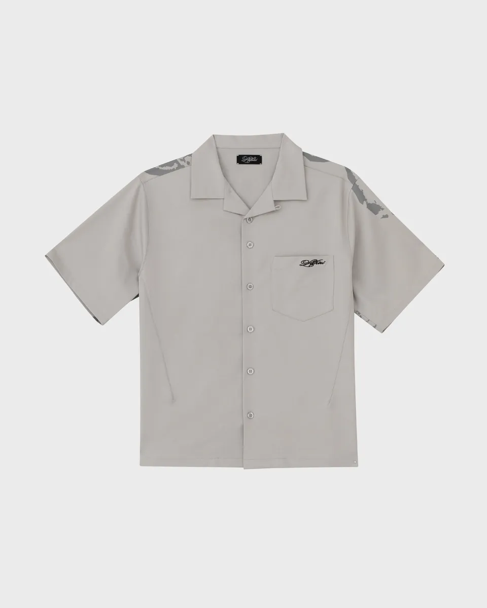 lakai-camp-collar-button-up-chemise-cool-grey image 1