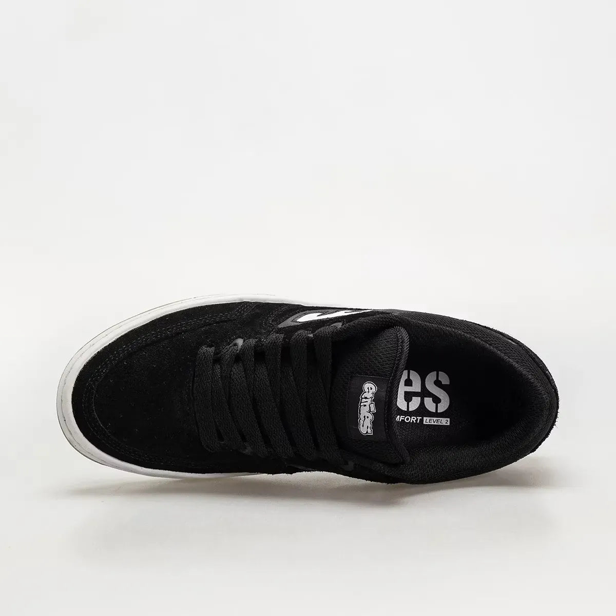 etnies-loot-chaussures-skate-noir-blanc image 4