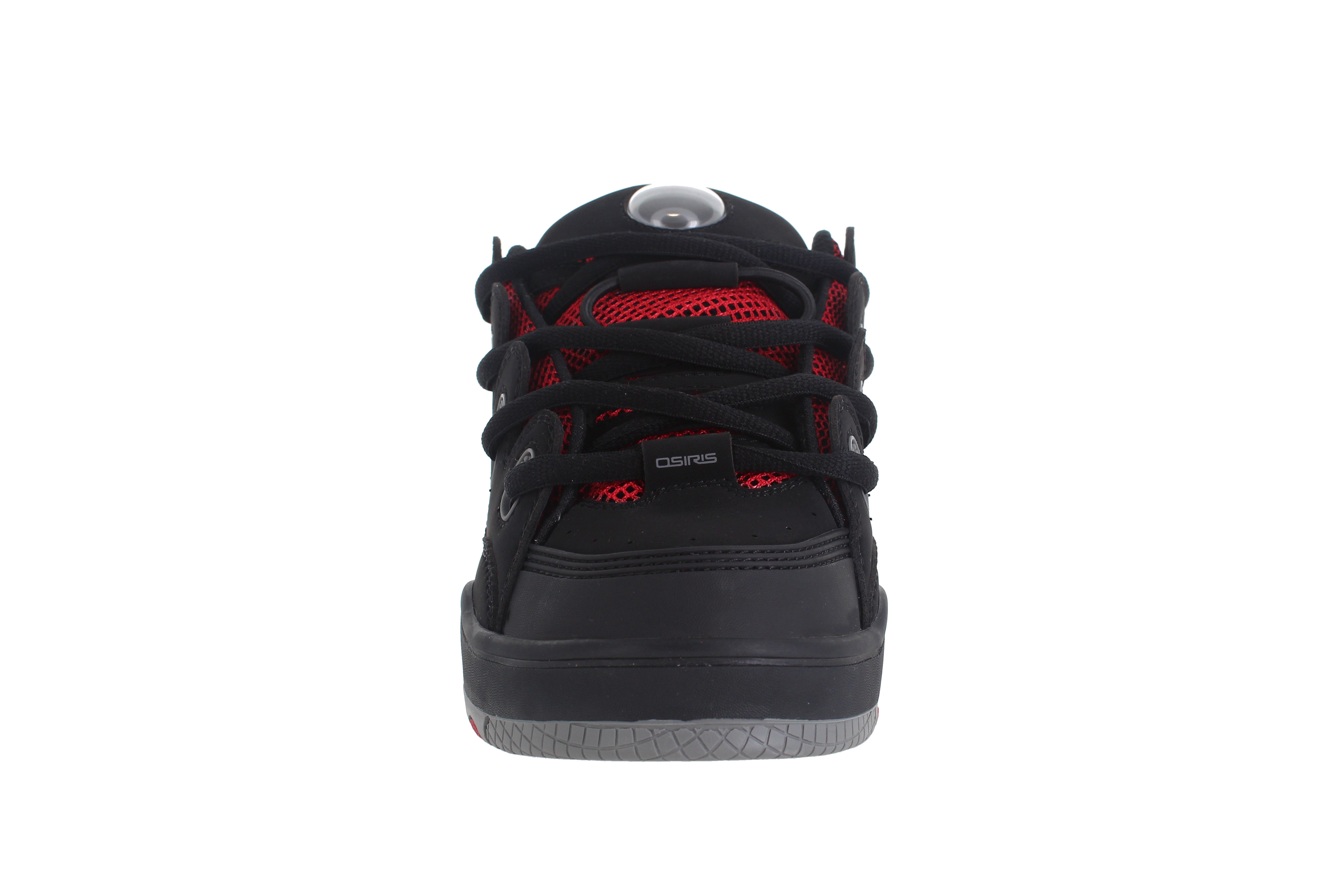 osiris-d3-og-sneakers-skate-black-grey-red image 2