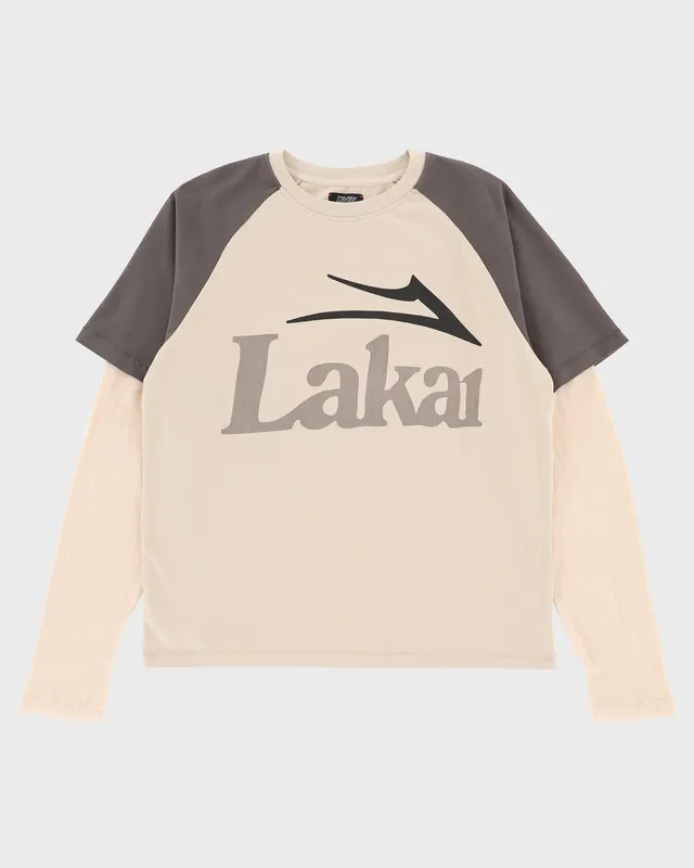 lakai-double-layer-raglan-manches-longues-brown image 1
