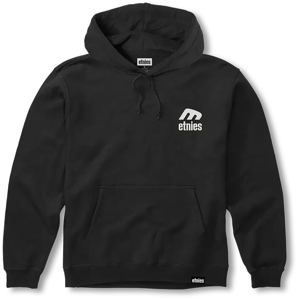 etnies-icon-e-pullover-hoodie-black-white-skate image 1