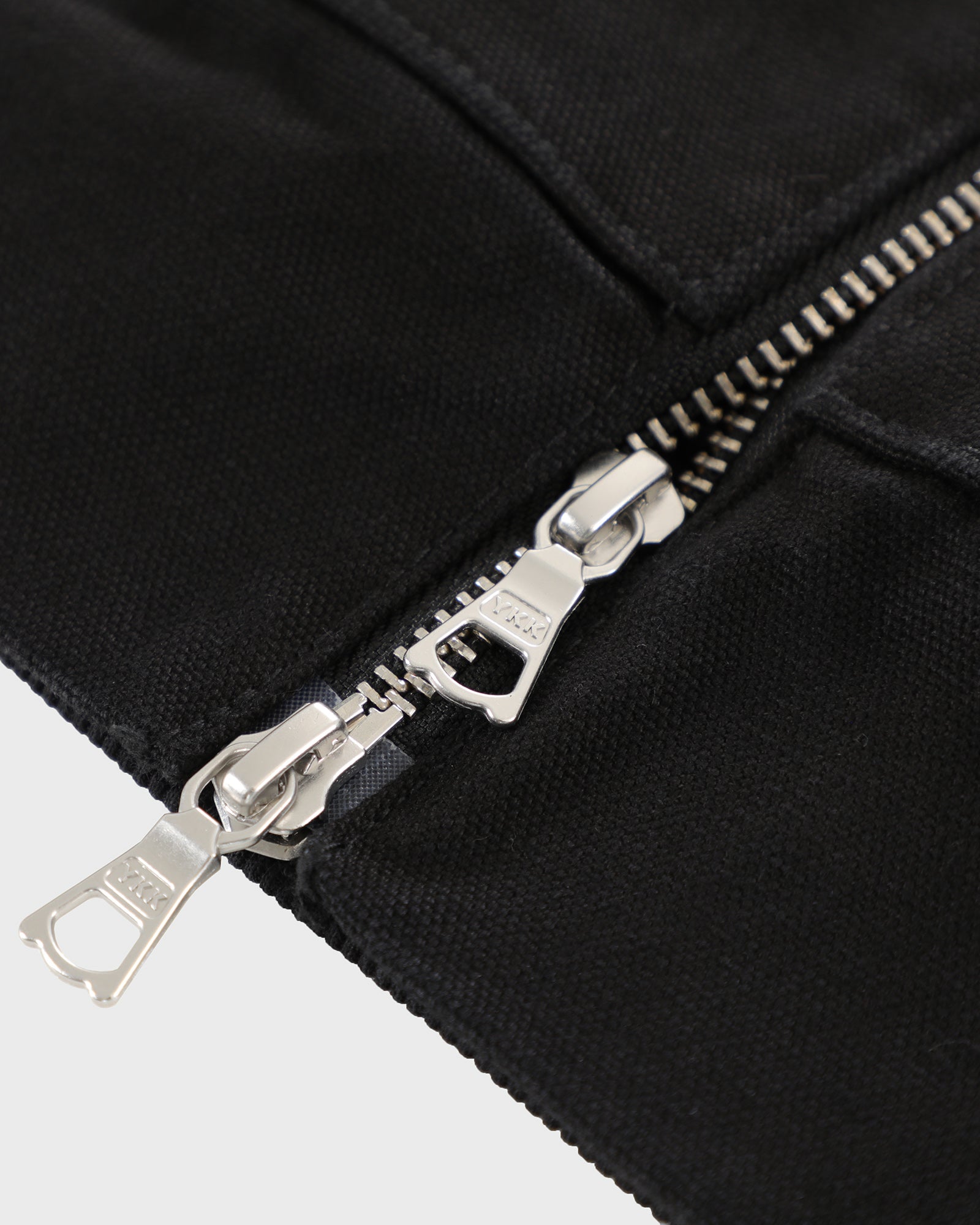 lakai-thermal-lined-black-canvas-zip-up-veste-skate image 3