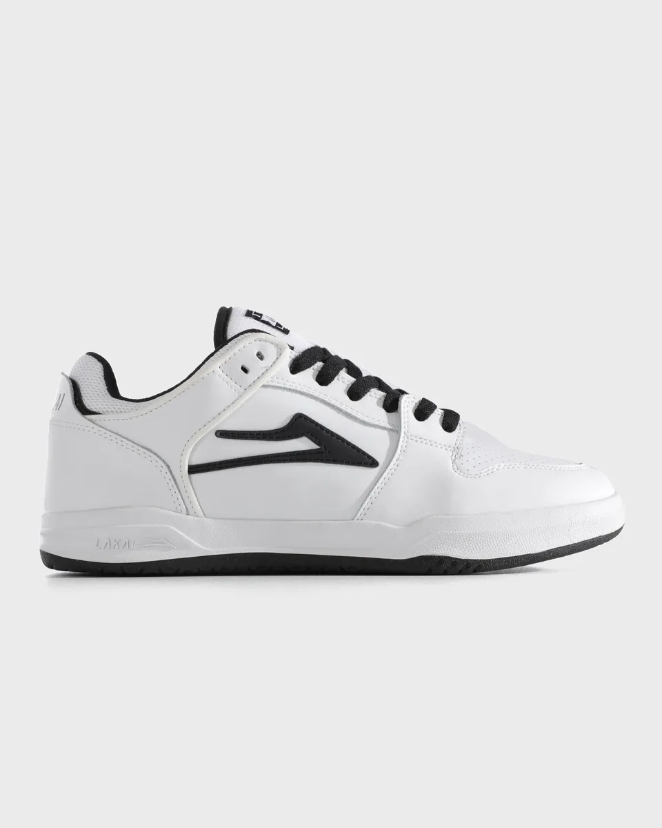 lakai-telford-low-white-black-leather image 1