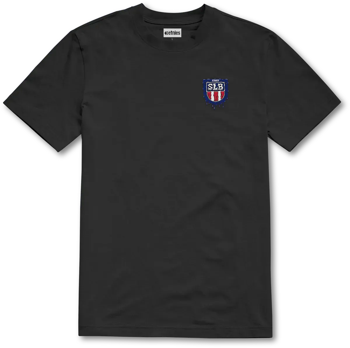 etnies-slb-x-jimbo-tee-t-shirt-noir-homme image 1