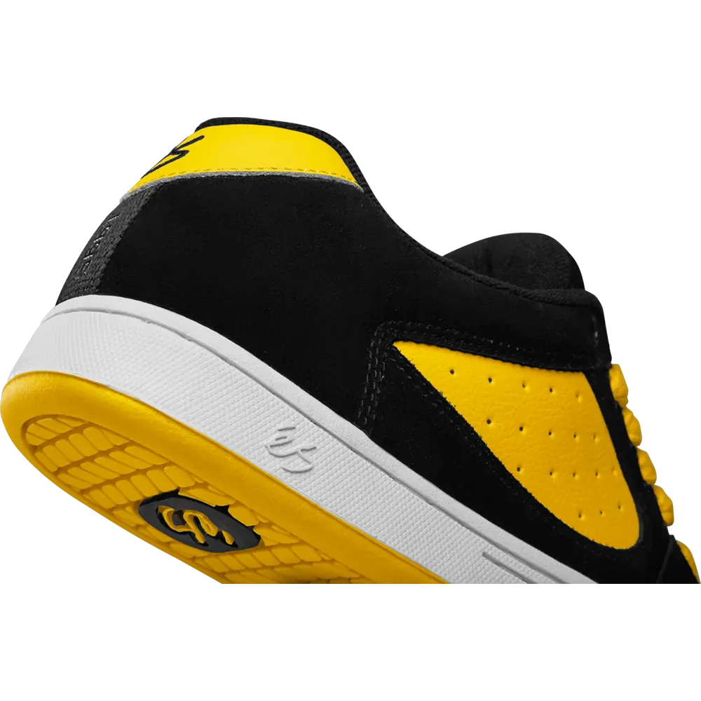 s-accel-chaussures-de-skate-noir-jaune-louie-jones image 4