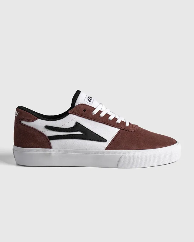 lakai-manchester-dark-rose-white-black image 1