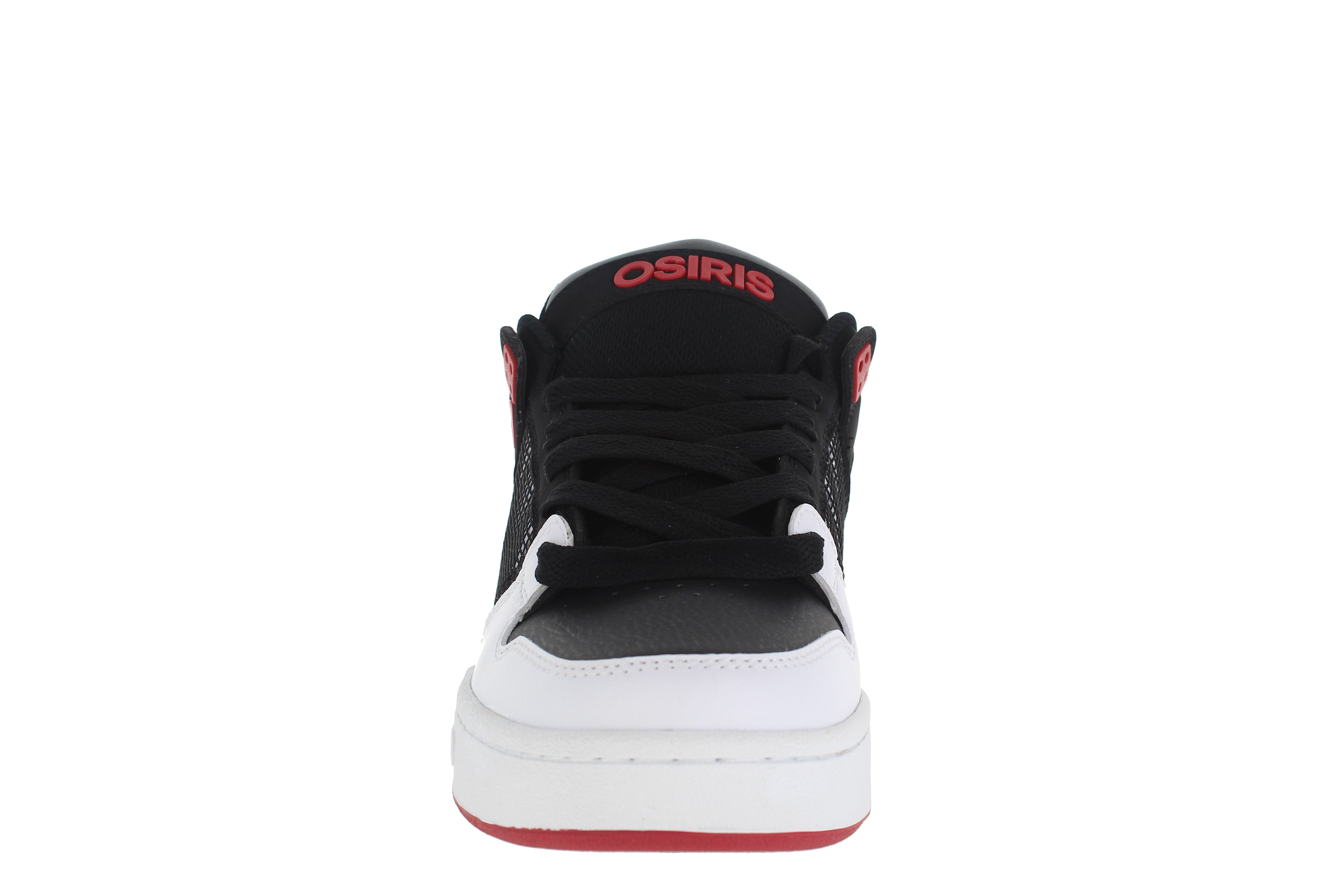 osiris-pixel-sneakers-skate-blanc-noir-rouge image 2