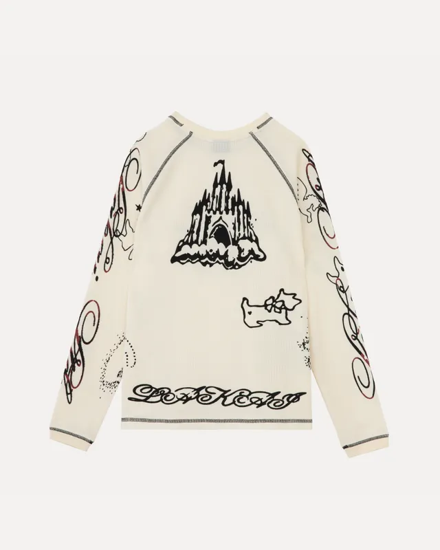 lakai-raglan-waffle-longsleeve-chemise-thermique-natural image 1