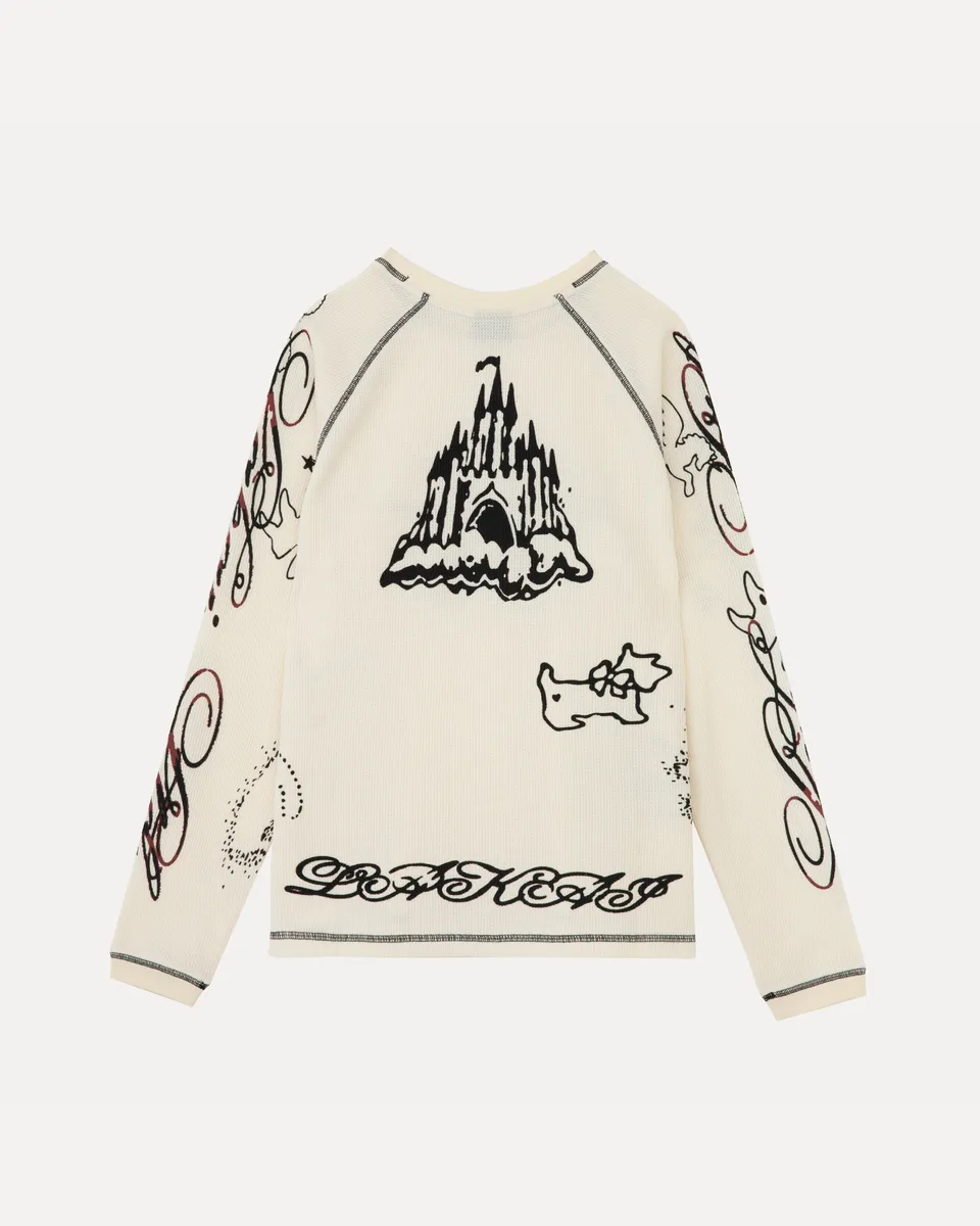 lakai-raglan-waffle-longsleeve-chemise-thermique-natural image 1