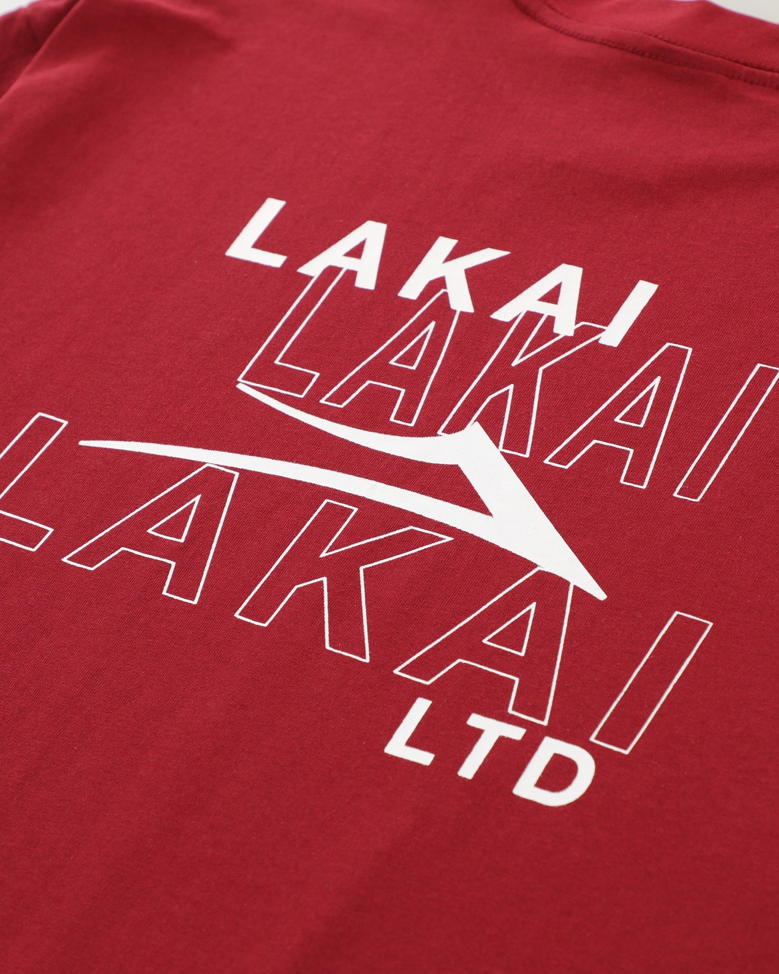 lakai-macbalife-ss-t-shirt-rouge image 3